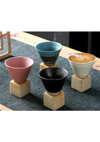 C 200ML Jıa Guı Luo Seramik 200ML Kahve Fincanları Japon Tarzı Yaratıcı Seramik Bardak Coffeeware Çay Fincanı G014 (Yurt Dışından)