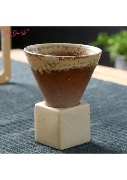 C 200ML Jıa Guı Luo Seramik 200ML Kahve Fincanları Japon Tarzı Yaratıcı Seramik Bardak Coffeeware Çay Fincanı G014 (Yurt Dışından)