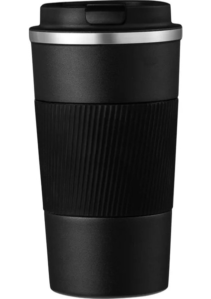 Pembe A 510ML 380/510ML Paslanmaz Çelik Vakum Kahve Fincanı Moda ve Yalıtımlı Bardak Yaratıcı Taşınabilir Arabaya Monte Su Bardağı (Yurt Dışından) indirimleri