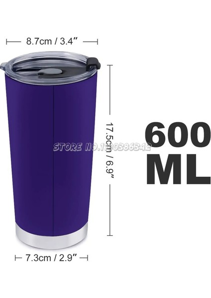 20 Oz Beyaz Daire Seyahat Kahve Kupa 20 Oz Araba Bardak Kahve Su Şişesi Yalıtımlı Sızdırmaz Intihar Çemberi (Yurt Dışından) fırsatları