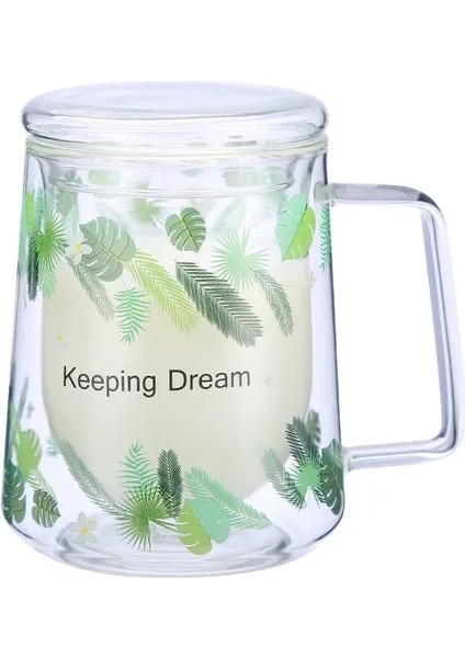 17 Çift Duvar Gözlük Espresso Kahve Kupa 200/300 ml Isıya Dayanıklı Şeffaf Cam Bardak Çift Tabanlı Drinkware Kupalar (Yurt Dışından)