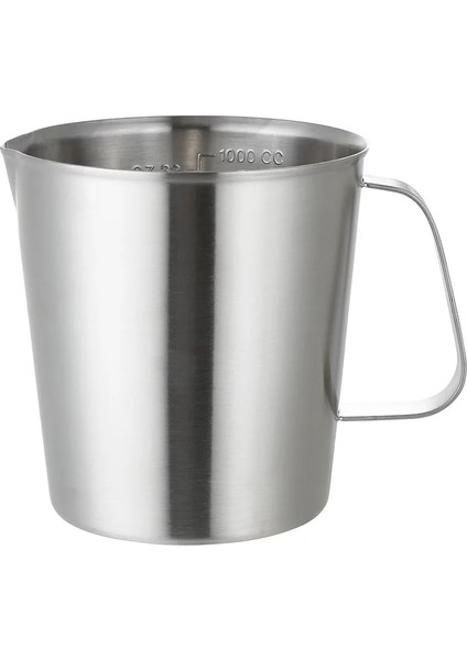 1500ML Leeseph Süt Köpürtme Sürahi Kahve Fincanı Ölçüm Terazisi ile Espresso Portafilter Bulyon Paslanmaz Çelik Süt Çay Fincanları (Yurt Dışından)