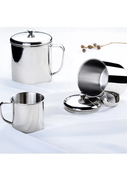 8cm 350ML 200/350/450/600/850/1100ML Paslanmaz Çelik Su Süt Kahve Çay Bardağı Kamp Kupa Ev Seyahat Bardak Bira Çay Suyu Içme Bardağı (Yurt Dışından) fırsatları