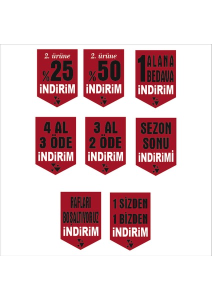 Çoklu Dönkart Indirim Levhası