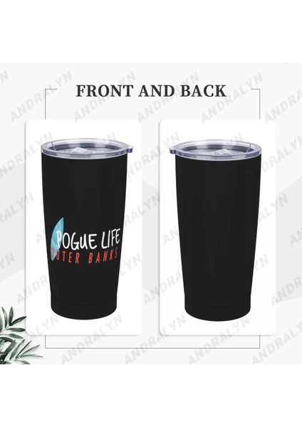 Menekşe 400-600ML Pogue Life Dış Bankalar Paslanmaz Çelik Kahve Kupa Kapaklı Kupa Bira Kupaları Çay Bardağı Metal Bardak Içecek Saman Seyahat Bardakları (Yurt Dışından) indirimleri