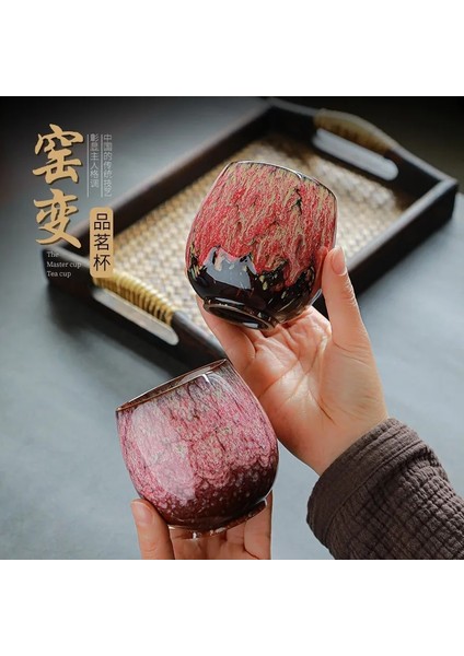 I 250 ml Retro Fırın Seramik Espresso Kahve Fincanı Ev Kung Fu Çay Bardağı Yaratıcı Tasarım Ev Su Bardağı Latte Bardak (Yurt Dışından) fırsatları