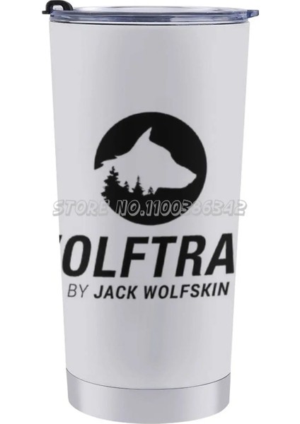 20 Oz The Jungler Wolf 20 Oz Araba Bardak Seyahat Kahve Kupa Paslanmaz Çelik Bardak Araba Taşınabilir Termal Açık Havada Doğa Macera Yürüyüş Seyahat (Yurt Dışından) fırsatları