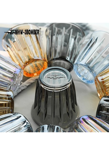 Gri 200 ml Mhw-3bomber Wright Kahve Cam Bardak 90/130/160/200 ml Kupalar Barista Araçları Latte Lungo Espresso Bira Damlama Kahve (Yurt Dışından) modelleri