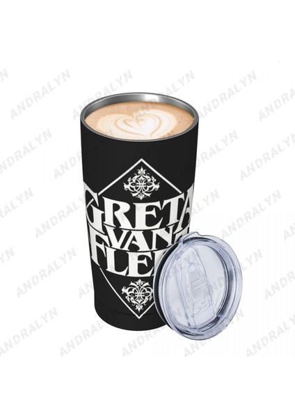 Sky Blue 400-600ML Greta Van Filo Paslanmaz Çelik Termal Kupa Bira Bardakları Termos Çay Kahve Su Şişesi Termo Şişeler Seyahat Drinkware (Yurt Dışından) fırsatları