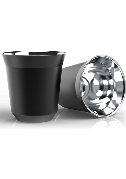 Yeşil 160 ml Çift Duvar Yalıtımlı Paslanmaz Çelik Espresso Bardağı Kapsül Kahve Kupa Metal Içme Demitasse Bardak Ev Için Kapalı Veya Açık (Yurt Dışından) fiyatları