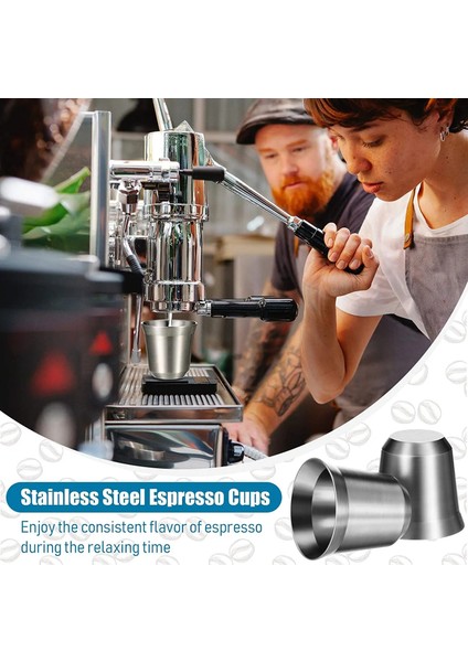 Yeşil 160 ml Çift Duvar Yalıtımlı Paslanmaz Çelik Espresso Bardağı Kapsül Kahve Kupa Metal Içme Demitasse Bardak Ev Için Kapalı Veya Açık (Yurt Dışından) modelleri