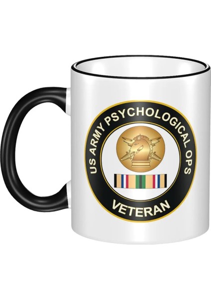 Siyahımsı Yeşil 11 Oz Kahve Kupaları Çay Mugen Ordu Psikolojik Harekat Kolordu Körfez Savaşı Gazisi Ev Çıkartması Sofra Kahve Eşyaları Drinkware Bardaklar (Yurt Dışından) fiyatları