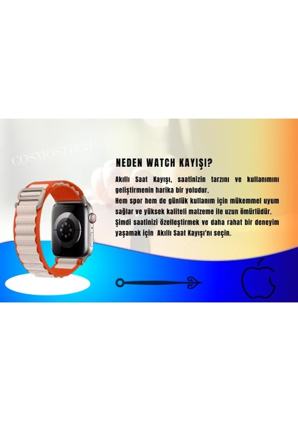 Akıllı Saat Watch için Uyumlu 42MM 44MM 45MM 49MM 1/2/3/4/5/6/se/7/8/ultra Çift Katman Kordon ve Kayışı Siyah(Yeşil) modelleri