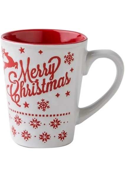 G Noel Seramik Saplı Kupalar El Yapımı Kahve Çay Süt Yulaf Ezmesi Kahvaltı Fincan Sevgililer Günü Noel Drinkware Hediyeler (Yurt Dışından)