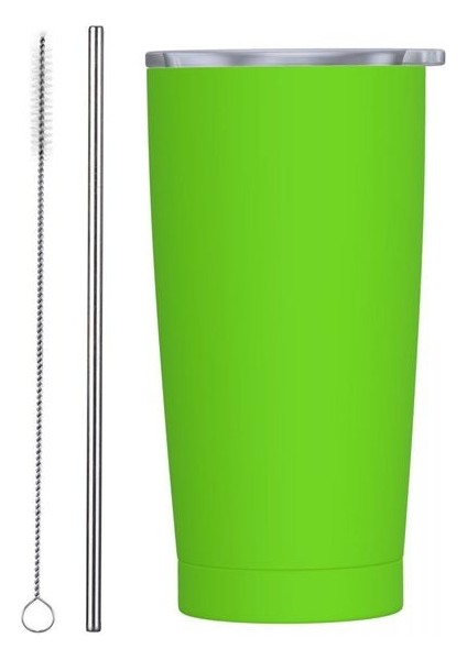 Yeşil 400-600 ml Costco Benim Aşkım Dil Paslanmaz Çelik Bira Kupaları Taşınabilir Metal Drinkware Ev Ofis Kullanımı Kahve Çay Su Bardağı (Yurt Dışından)