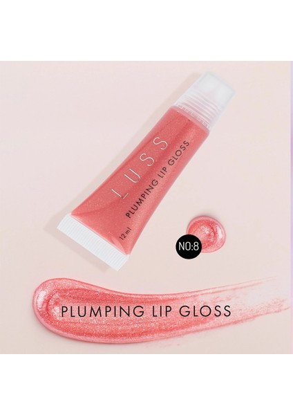 Lip Gloss No:8 Plumping Effect