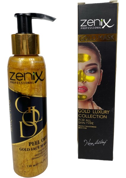 Soyulabilir Gold Maske