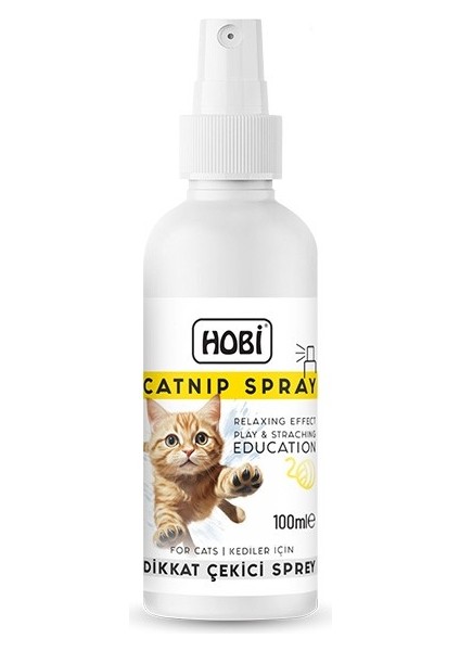 Catnip Spray Kediler Için Dikkat Çekici Sprey 100ML