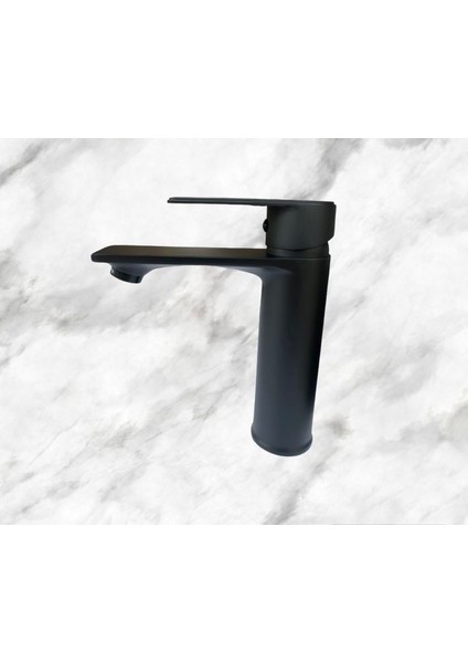 Siyah Lavabo Bataryası Siyah Lavabo Musluğu Yüksek Banyo Lavabo Armatür