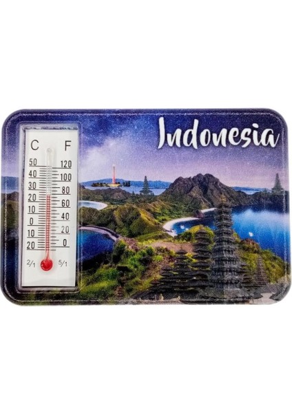 Endonezya Temalı Dereceli Magnet