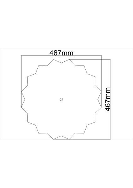 Tavan Göbek 03 47X47X2 Cm-3 Adet modelleri