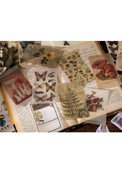 Scrapbook, Scrapbooking 60 Parça Uzay ve Gezegen Temalı Bullet Journal Set