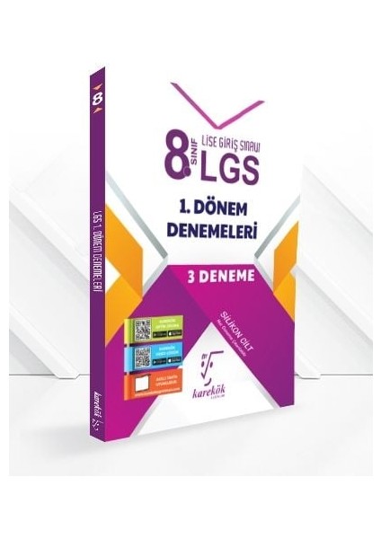 8. Sınıf LGS 1. Dönem 3'lü Deneme Seti