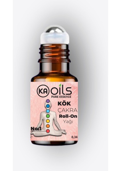 Kök Çakra Roll-On Yağı No:1 10 ml