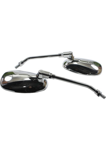 Motosiklet Ayna 1 Takım Nikel Oval 8 mm