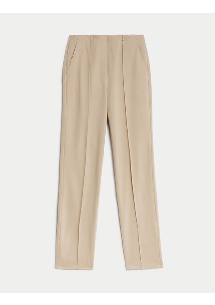 Marks & Spencer Straight Leg Örme Pantolon