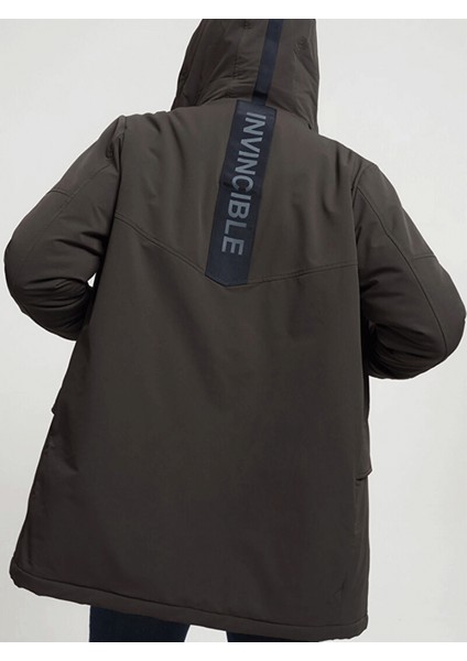 Erkek Kapüşonlu Uzun Parka fırsatları