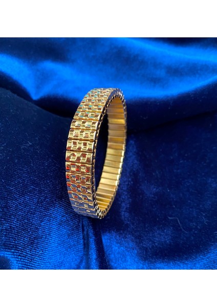 Altın Kaplama Çelik Esnek Bileklik Modayı Kaçırma fırsatları