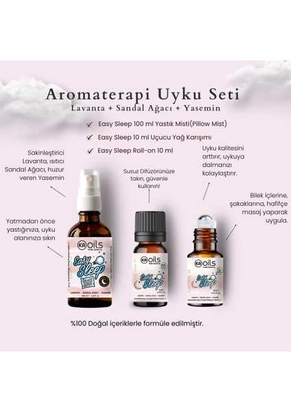 Aromaterapi Uyku Seti