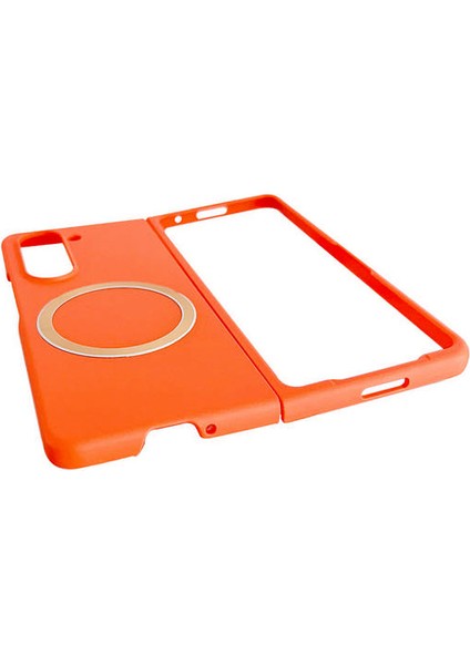 Samsung Galaxy Z Fold 5 Kılıf Mata Fold Kapak - Sierra Blue