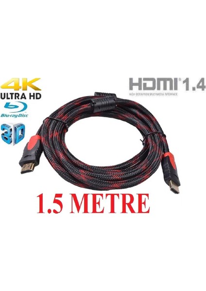 Speeduf HDMI Kablosu 1.4b 3D 1.5 Metre HDMI Görüntü Kablosu