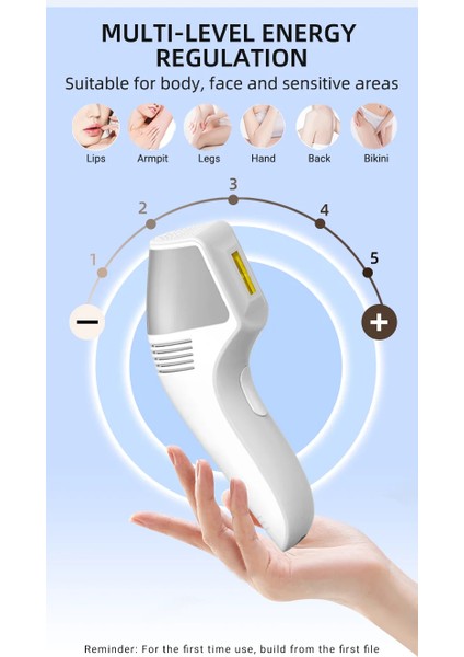 Ipl Laser Epilasyon Son Tekn.konfor ve Güç 45W Quartz Tüp Safir Buz Soğutma