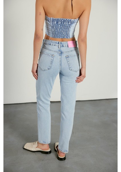 High Waist Mom Jean