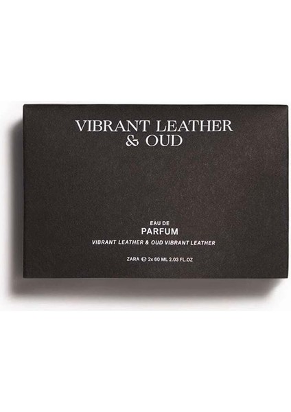 Vıbrant Oud Vıbrant Leather Edp 60 ml 2*60 ml