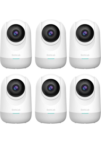 360+ C211 2k Pro Medium Bundle Wifi 360° Akıllı Güvenlik Kamerası Bebek Monitörü Evcil Hayvan Kamerası Iç Mekan Kamerası Ip Kamera 6'lı Paket (Distribütör Garantili)