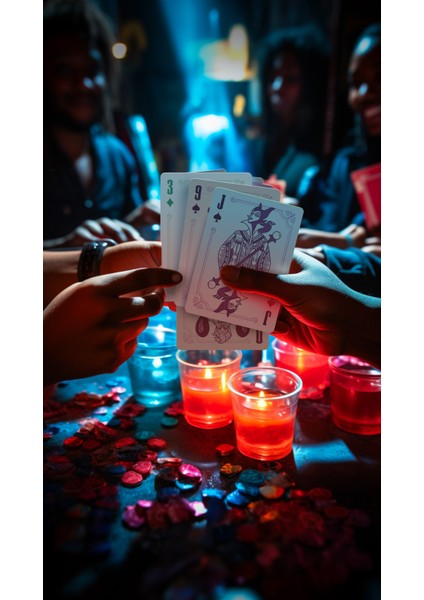 Disney Villains Oyun Kartı-mor renkli deste, modelleri