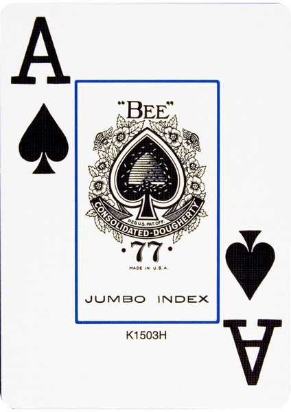 Poker Jumbo Diamond Back Oyun kartı -Kırmızı Deste modelleri