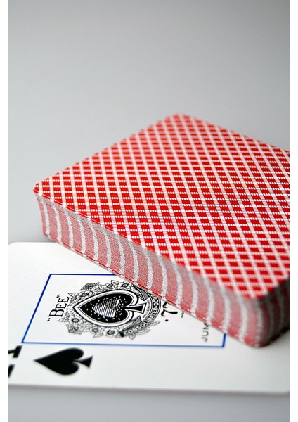 Poker Jumbo Diamond Back Oyun kartı -Kırmızı Deste fırsatları