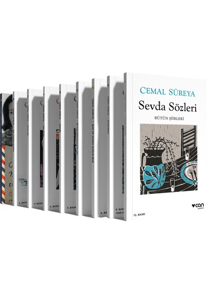 Cemal Süreya Kitap Seti - 9 Kitap