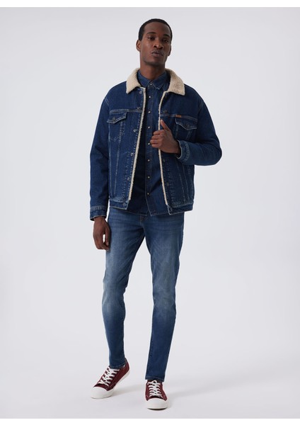 Erkek Denim Ceket 241 Lcm 131003 Puebla 3 Denım