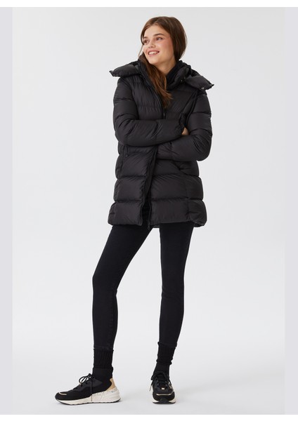 Siyah Kadın Mont 241 Lcf 232007 Alısa Sıyah