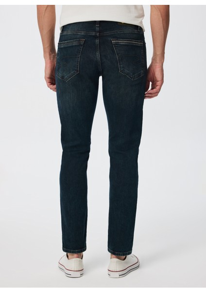 Normal Bel Slim Straight Erkek Denim Pantolon 241 Lcm 121025 Jagger Ferb Brown To fırsatları