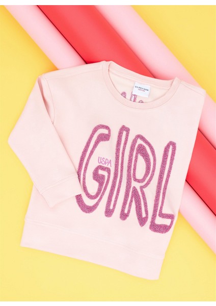 Kadın Açık Pembe Sweatshirt Renus