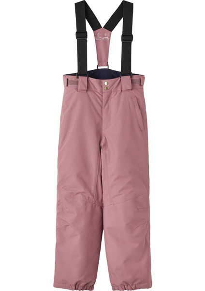 Name İt Normal Bel Lastikli Paça Gül Kurusu Kadın Pantolon NKNSNOW10 Pant Solıd 1fo Noos indirimleri