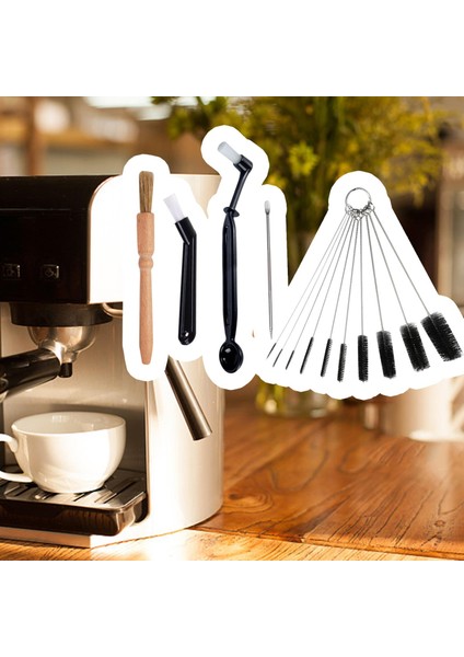 Kahve Fırçası Espresso Makinesi Temizleme Fırçası Kullanışlı Ahşap Fırça Kahve (Yurt Dışından) indirimleri