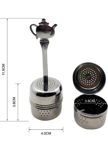 Çay Süzgeci Uzun Saplı Çay Aksesuarları Gevşek Çay Bardağı ve Çaydanlık Ev Için (Yurt Dışından) fırsatları